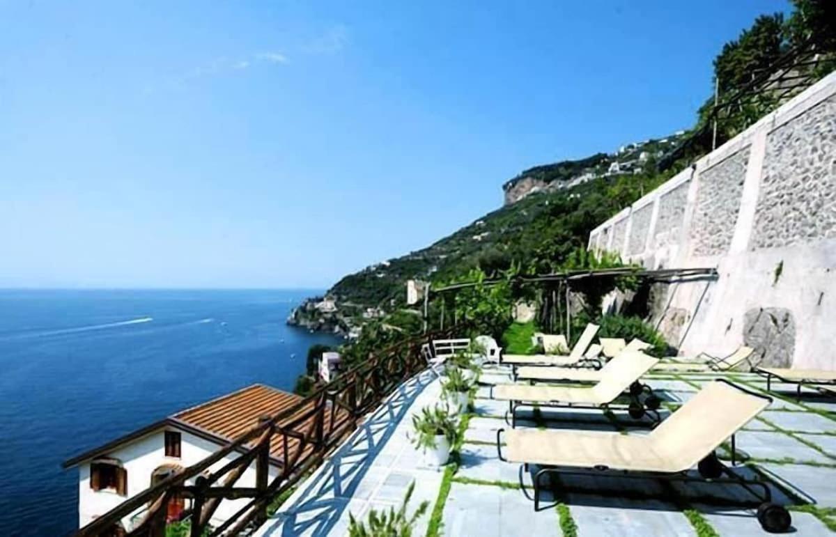 Villa Principessa Pool And Sea Access By Amalfivacation ラヴェッロ エクステリア 写真